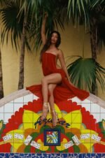 La Piscine Lady Length Dress