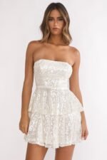 Mini Dress White